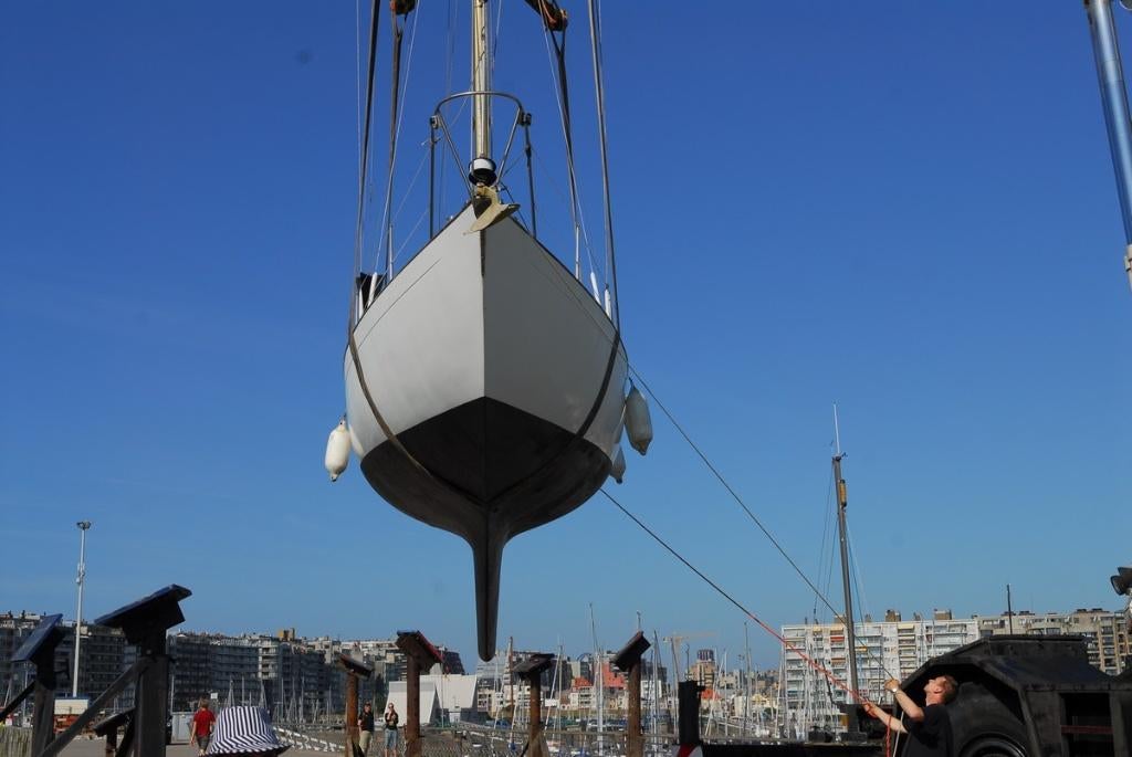 Zeilboot Westhinder – Een Robuuste Klassieker, Watersport en Boten, Ophalen, Gebruikt, Diesel, 9 tot 12 meter