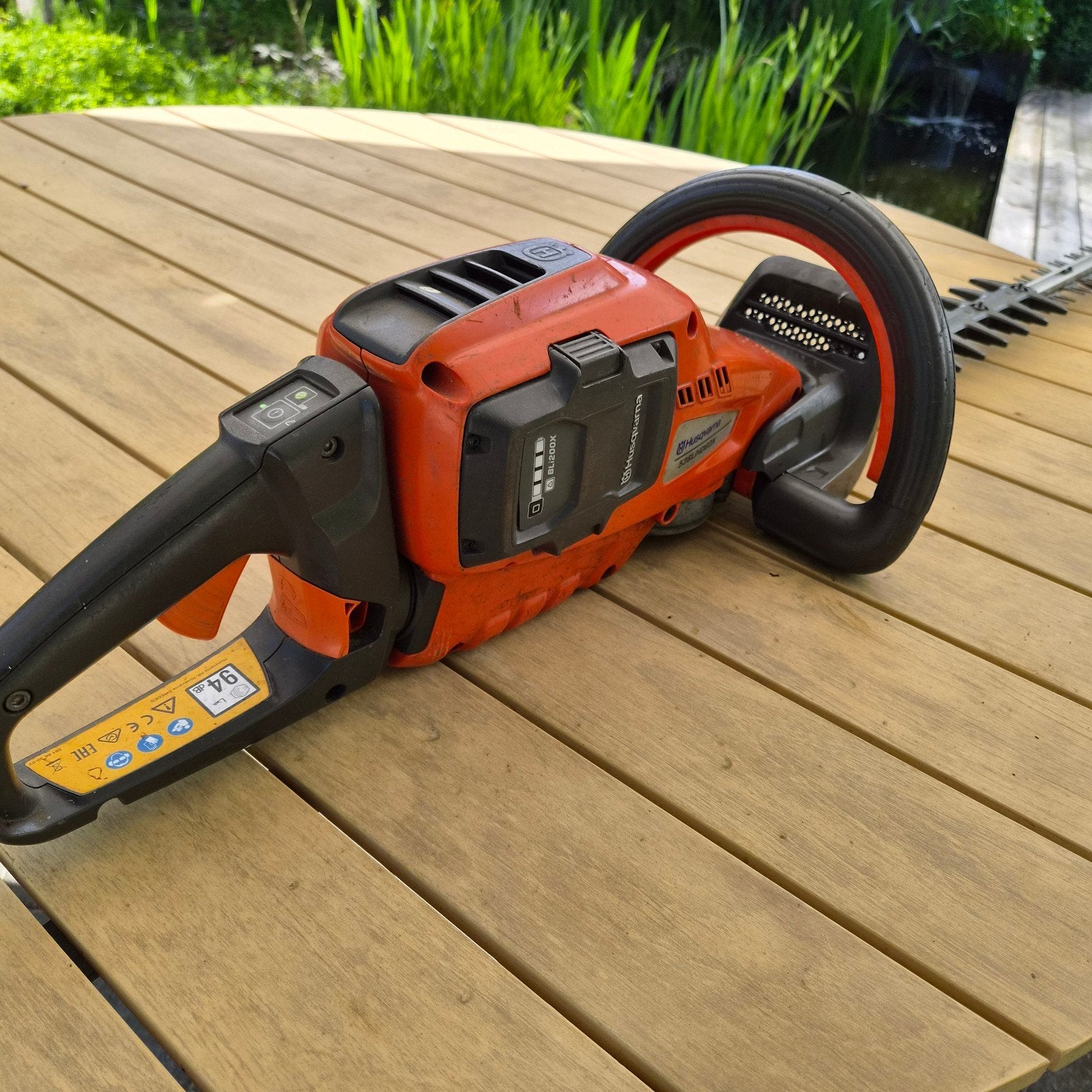 husqvarna 536 lihd60x, Tuin en Terras, Ophalen, Gebruikt, Accu, Husqvarna