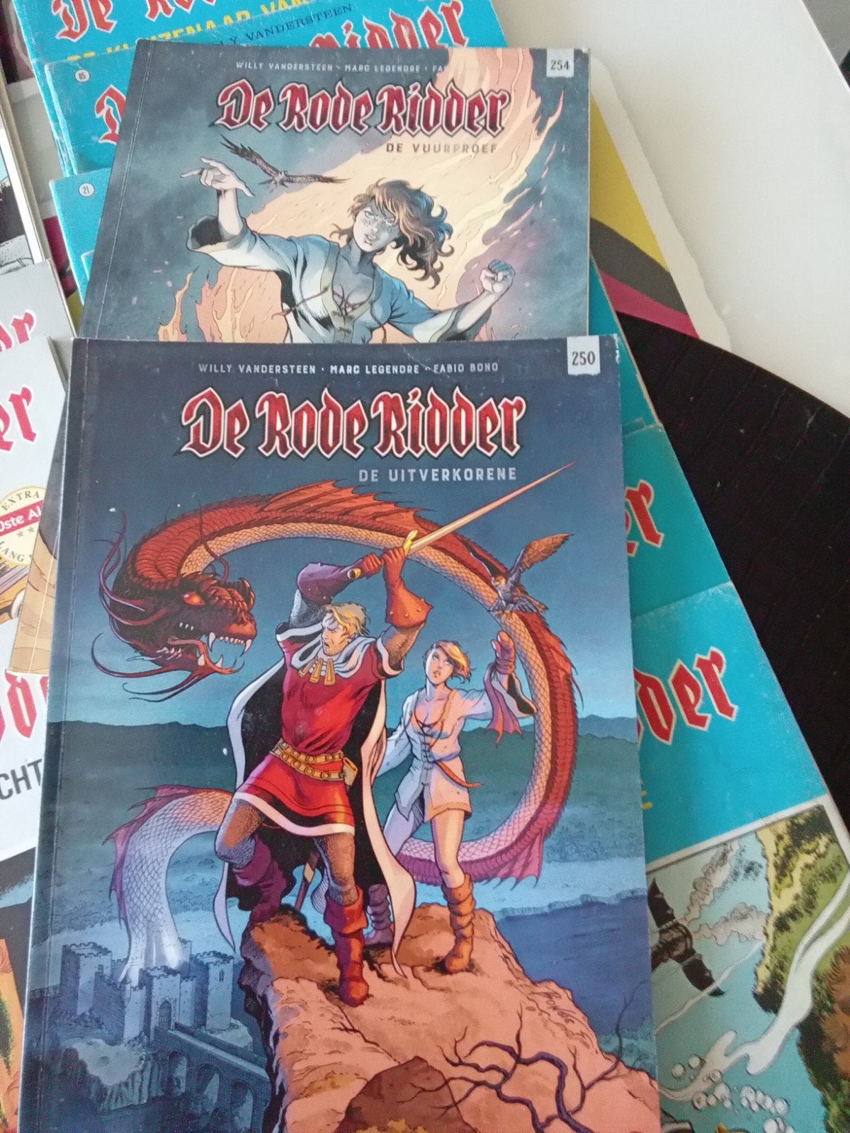 de rode ridder, Meerdere comics, Ophalen of Verzenden, Gelezen