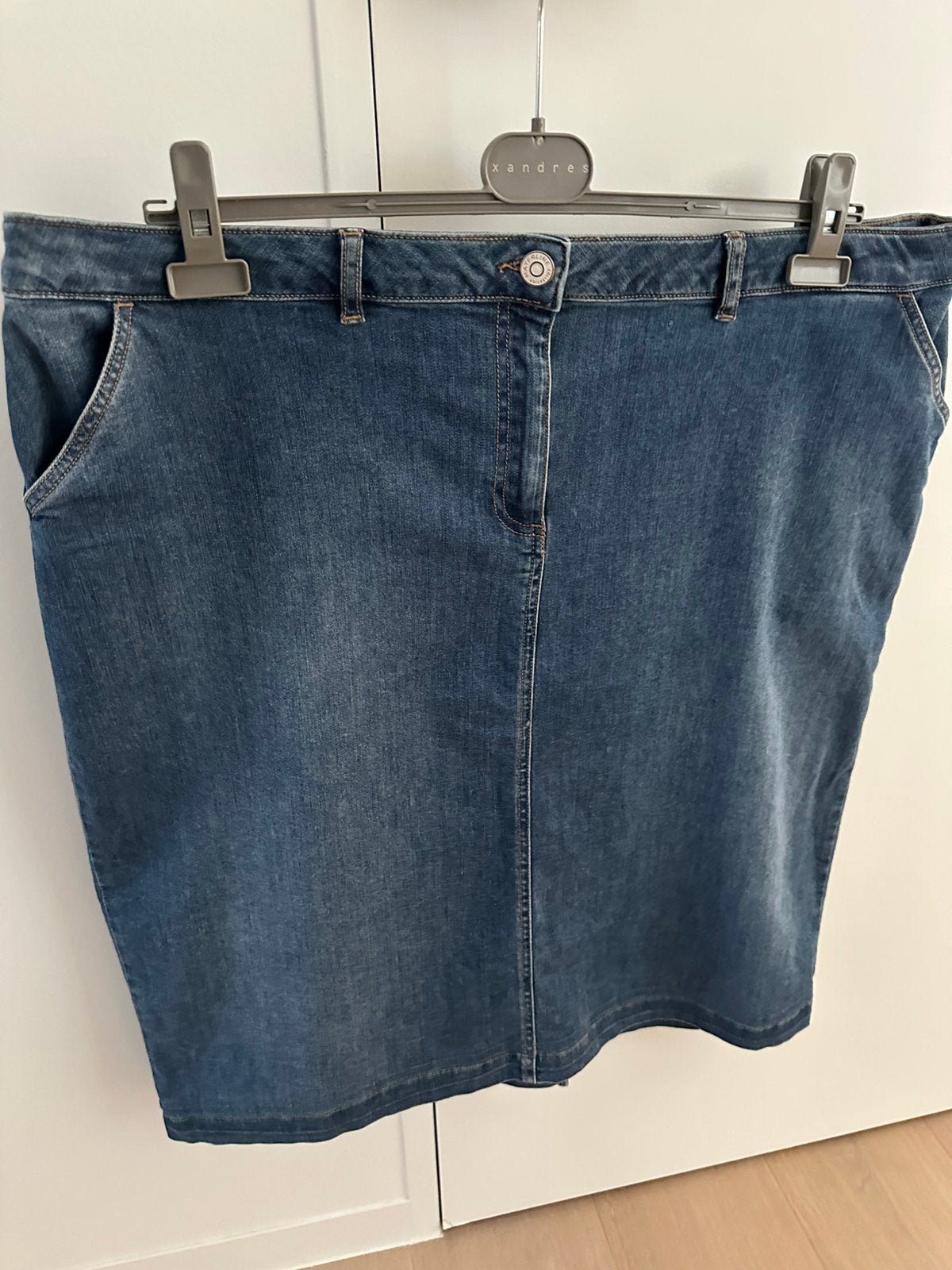 Jeansrok Mayerline, Taille 46/48 (XL) ou plus grande, Enlèvement ou Envoi, Comme neuf, Bleu