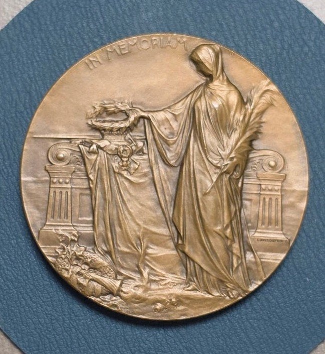 Médaille de mort de Philippe Comte de Flandres 1905, Enlèvement ou Envoi