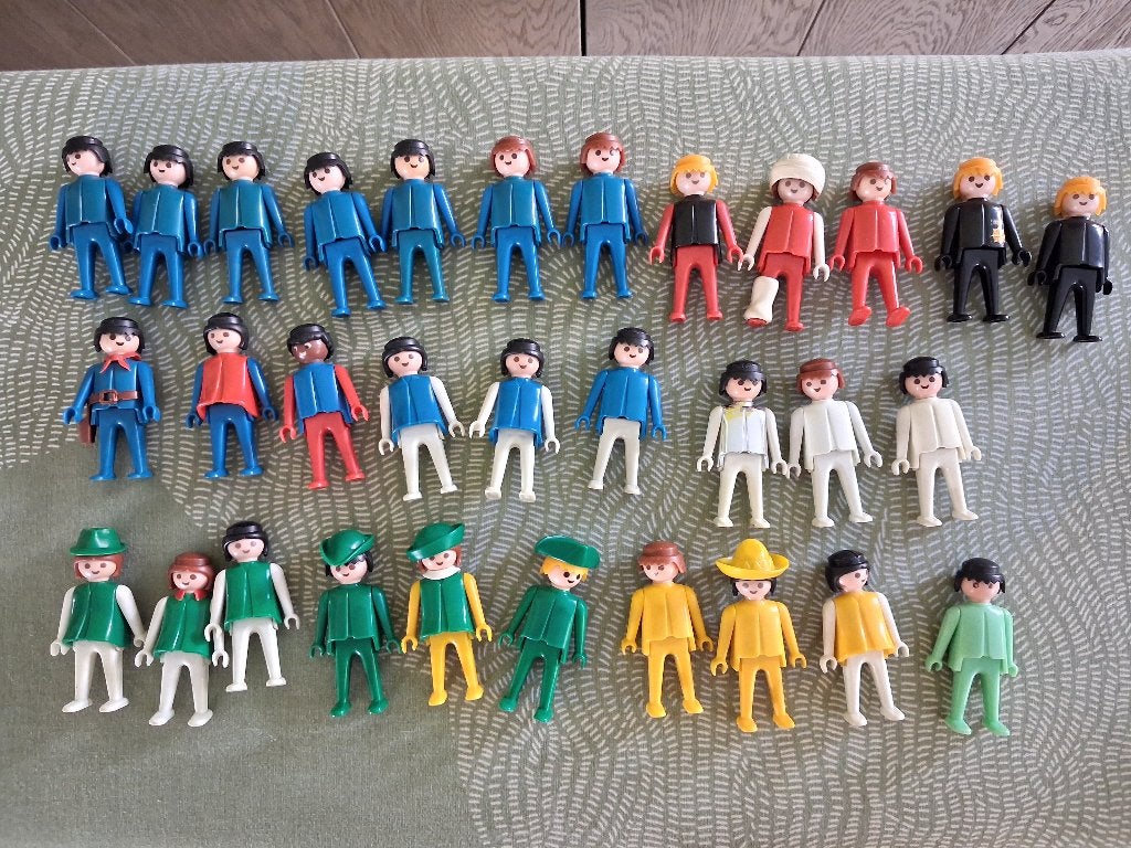 Playmobil type 1974 en accessoires, Enlèvement ou Envoi, Utilisé, Pièces détachées, Figurines