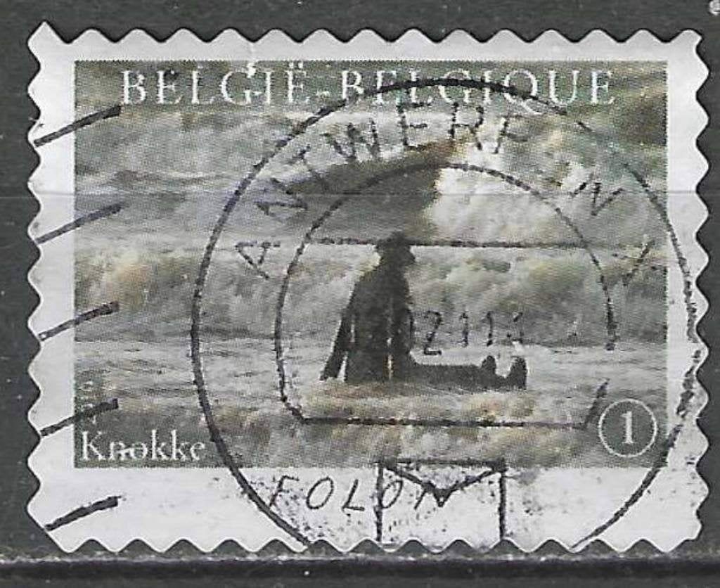 Belgie 2010 - Yvert 4053 /OBP 4072 - Magie van Folon (ST), Postzegels en Munten, Verzenden, Gestempeld, Gestempeld, Kunst