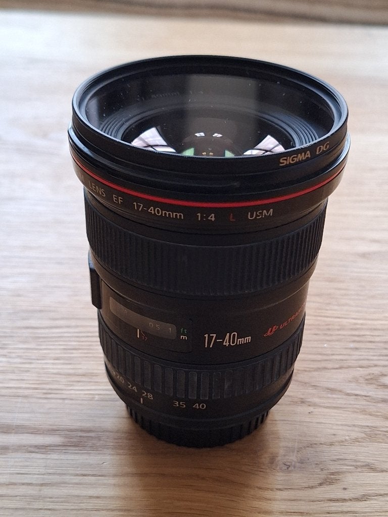 Canon EF 17-40 mm f/4 L USM-zoomlens, Audio, Tv en Foto, Foto | Lenzen en Objectieven, Gebruikt, Canon, Ophalen of Verzenden, Canon EF