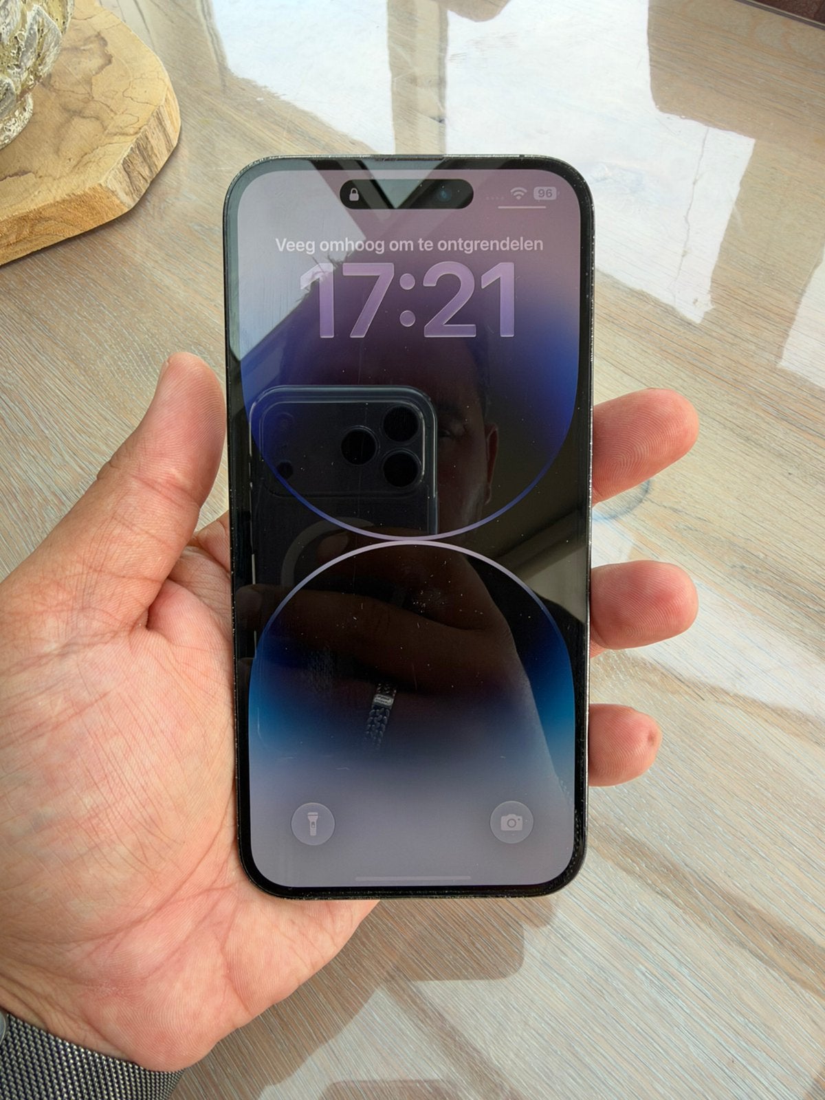 Iphone 14 pro max 128gb + case, Telecommunicatie, Ophalen, 128 GB, 77 %, Zo goed als nieuw
