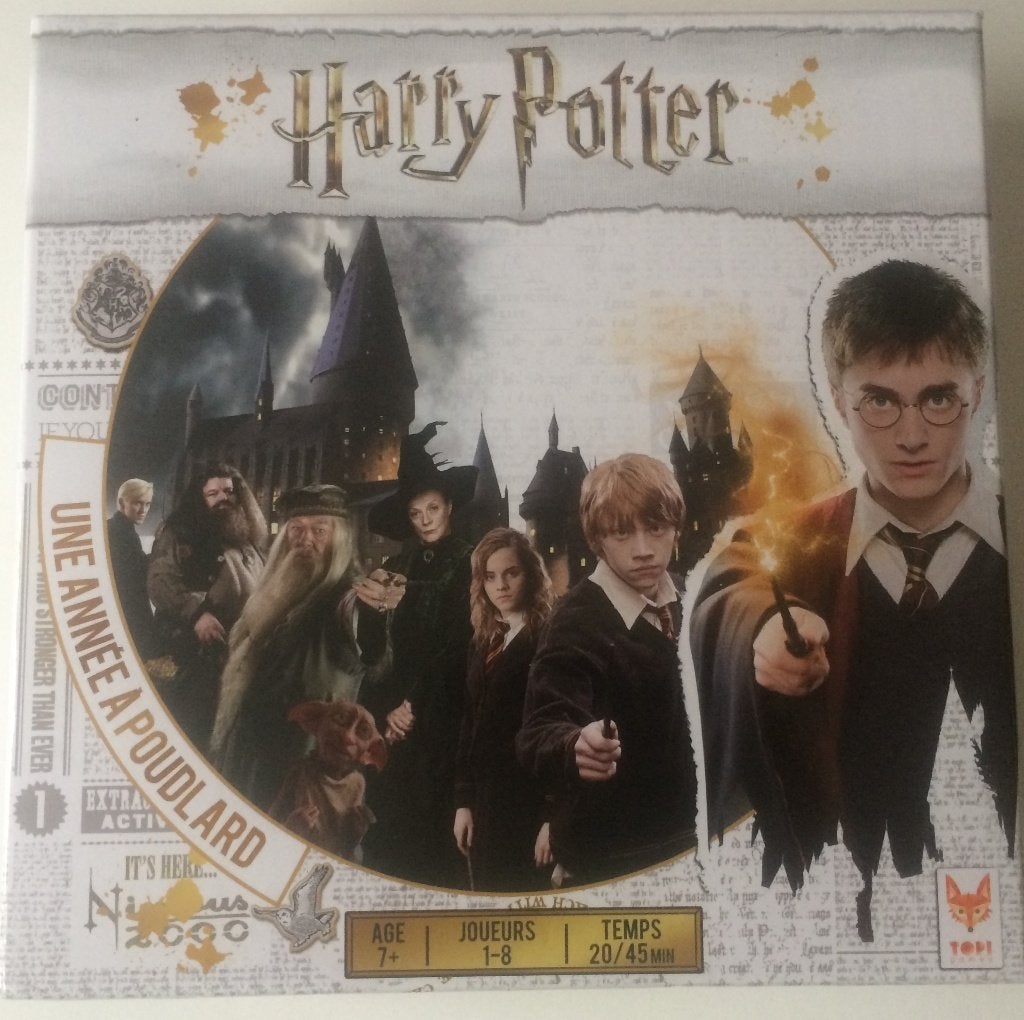 Harry Potter "une année à Poudlard" jeu de société, Enlèvement, Comme neuf
