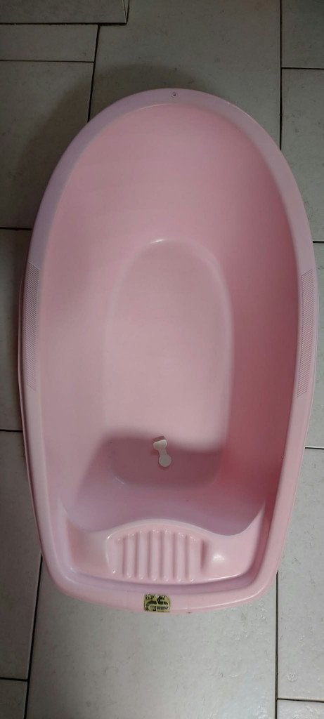 baby badje  en speelrekje, Ophalen, Gebruikt, Badje
