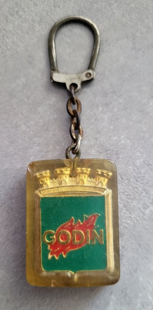 Vintage sleutelhanger, Verzamelen, Ophalen, Gebruikt, Merk