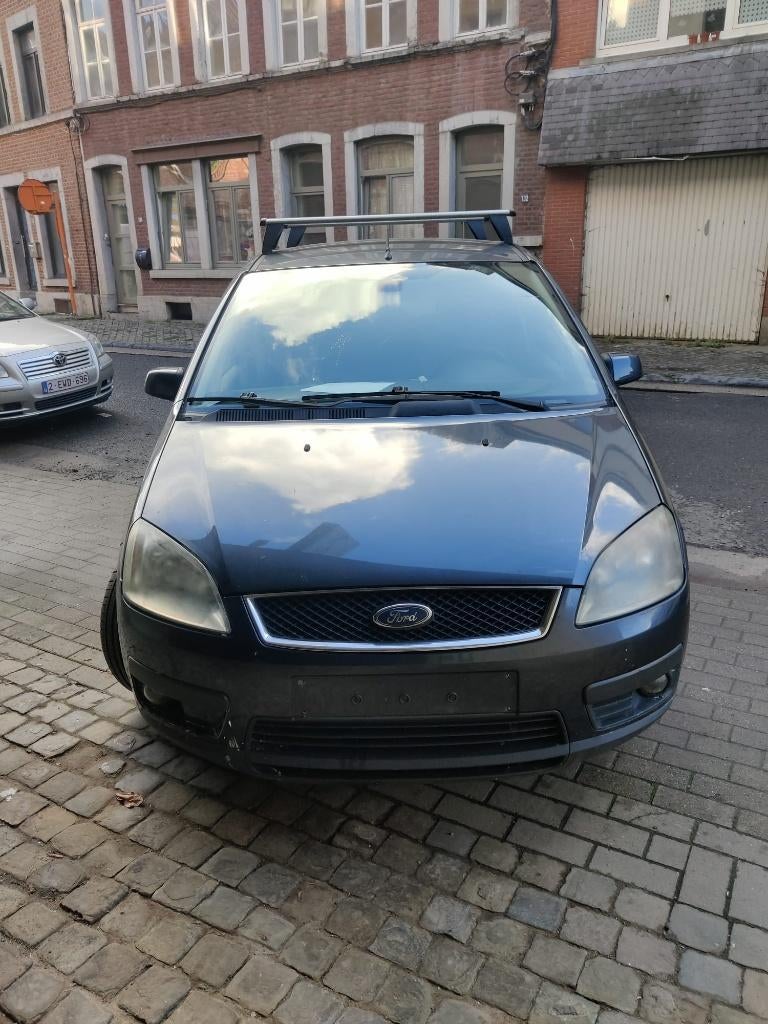 Ford C-max 1.6 TDCI 100% in orde, Auto's, Voorwielaandrijving, Stof, Zwart, 4 cilinders