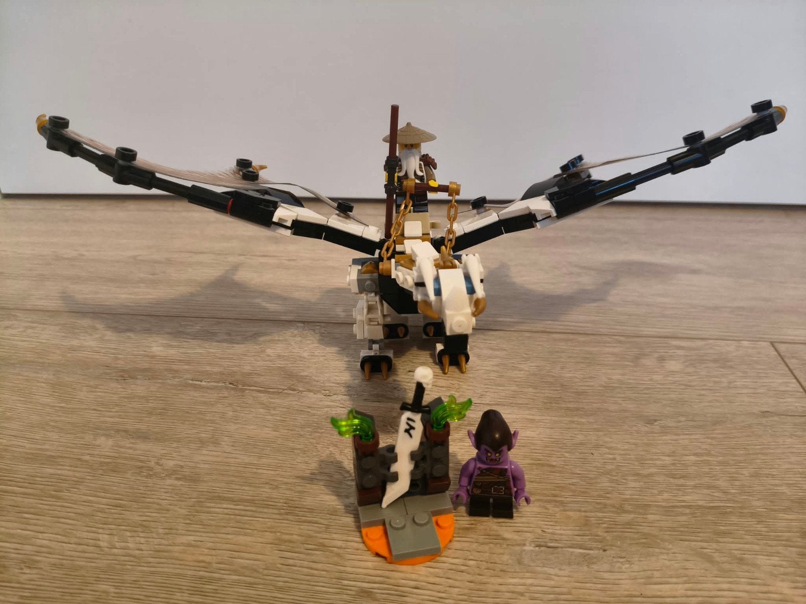 Lego Ninjago Wu's gevechtsdraak, Ophalen, Gebruikt, Lego, Ninjago