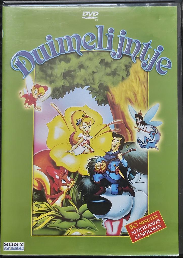 Duimelijntje (1994), Cd's en Dvd's, Dvd's | Tekenfilms en Animatie, Ophalen of Verzenden, Zo goed als nieuw, Tekenfilm