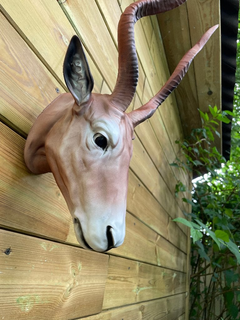 Mur antilope, salon, chambre à coucher, intérieur 60 cm, Enlèvement, Neuf, Synthétique, Animal