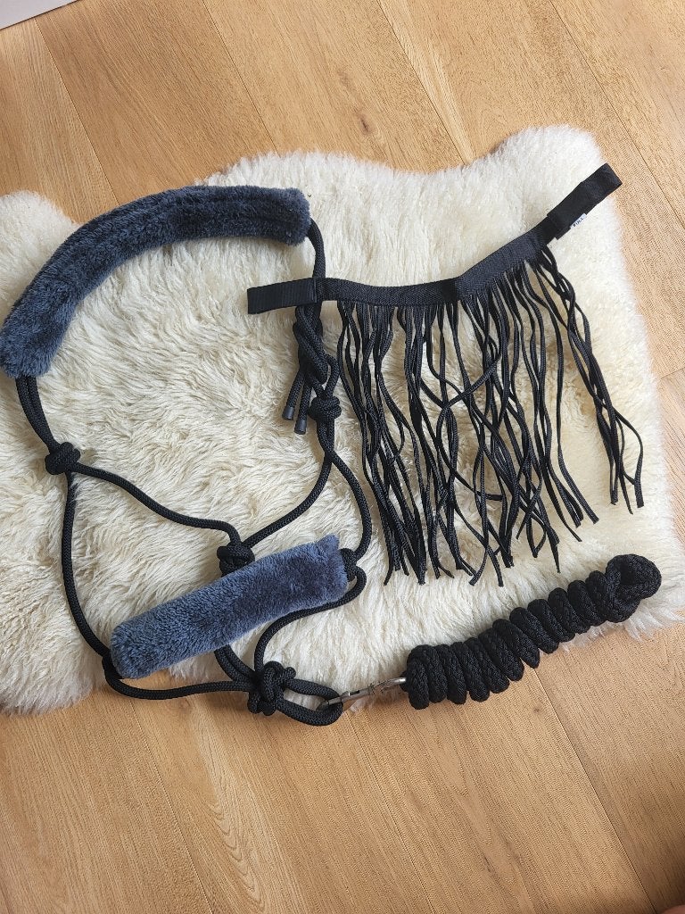 Touwhalsterset QHP maat full, Dieren en Toebehoren, Full (L), QHP, Overige typen, Nieuw