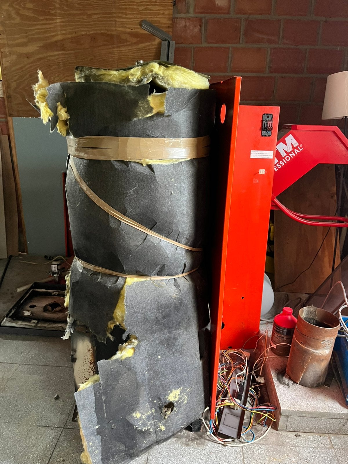 Functionele olieketel, Doe-het-zelf en Bouw, Verwarming en Radiatoren, Gebruikt, Ophalen