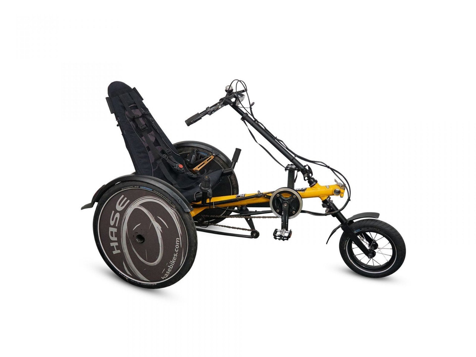 De Hase Bikes lichtgewicht driewielerfiets

De Hase Bikes Tr, Ophalen