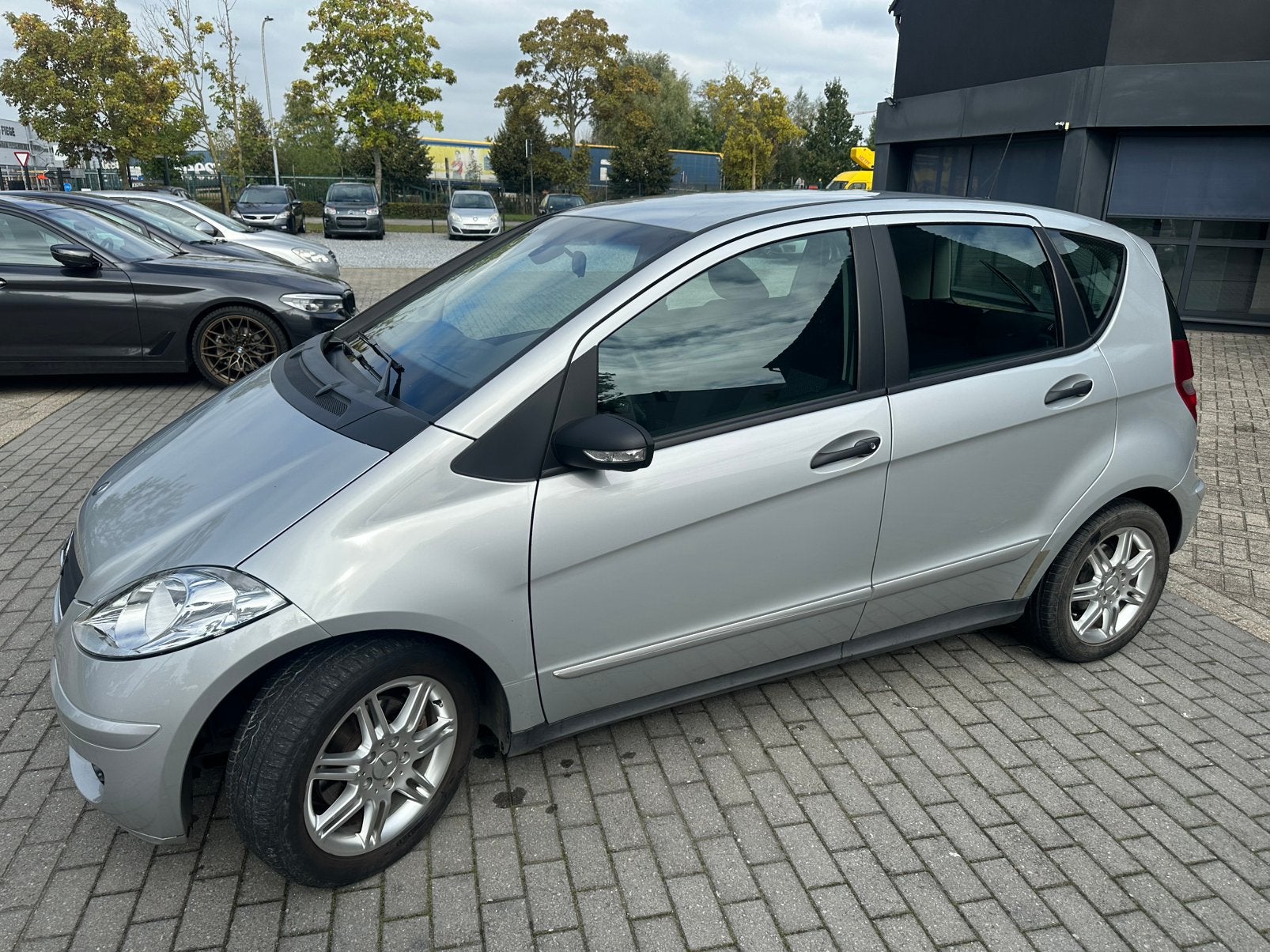Mercedes A 160 CDI, Auto's, Voorwielaandrijving, Stof, Zwart, Multifunctioneel stuurwiel