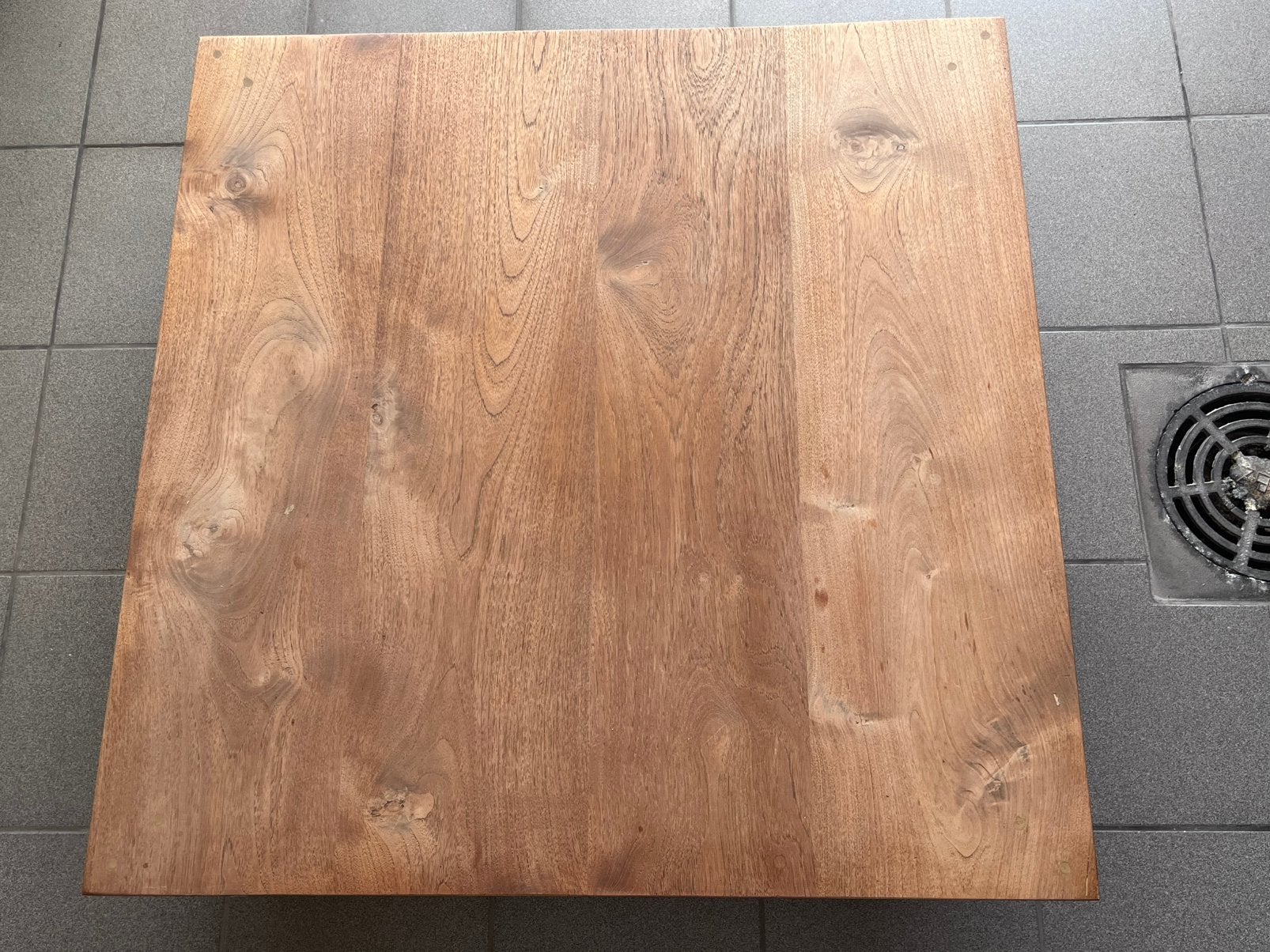 Salontafel teak, Huis en Inrichting, Tafels | Salontafels, Ophalen, Zo goed als nieuw, 5 – 50, 100 tot 150 cm