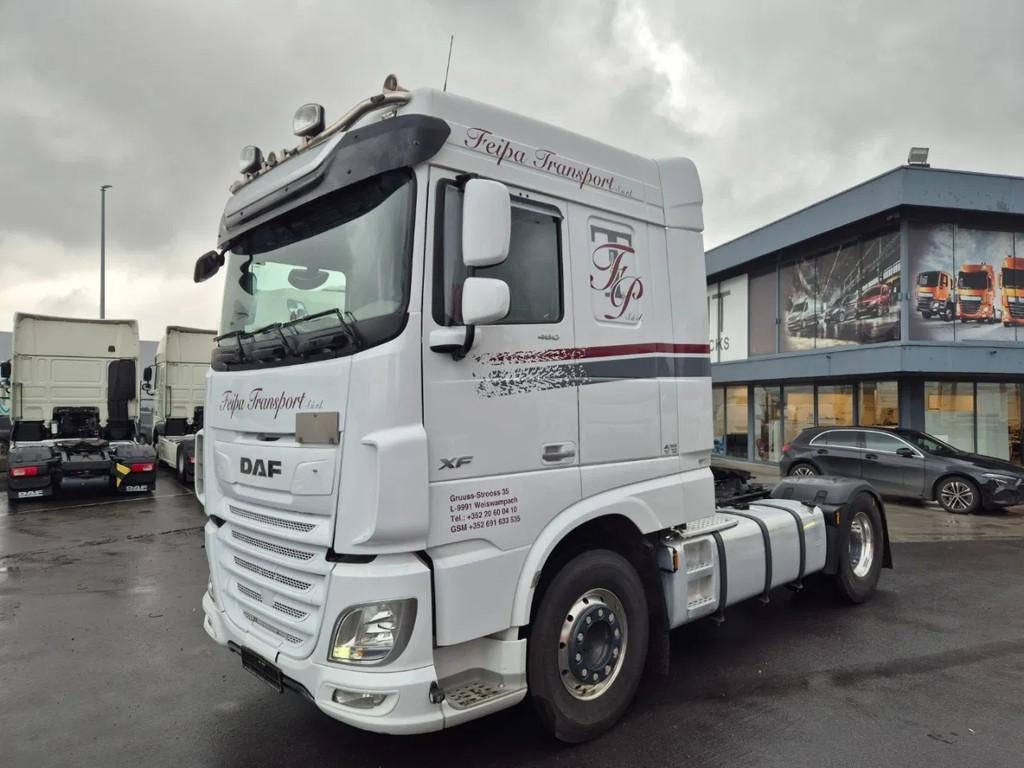 DAF XF 480 FT SPACE CAB ZF INTARDER (bj 2020), Automaat, Achterwielaandrijving, Euro 6, Wit