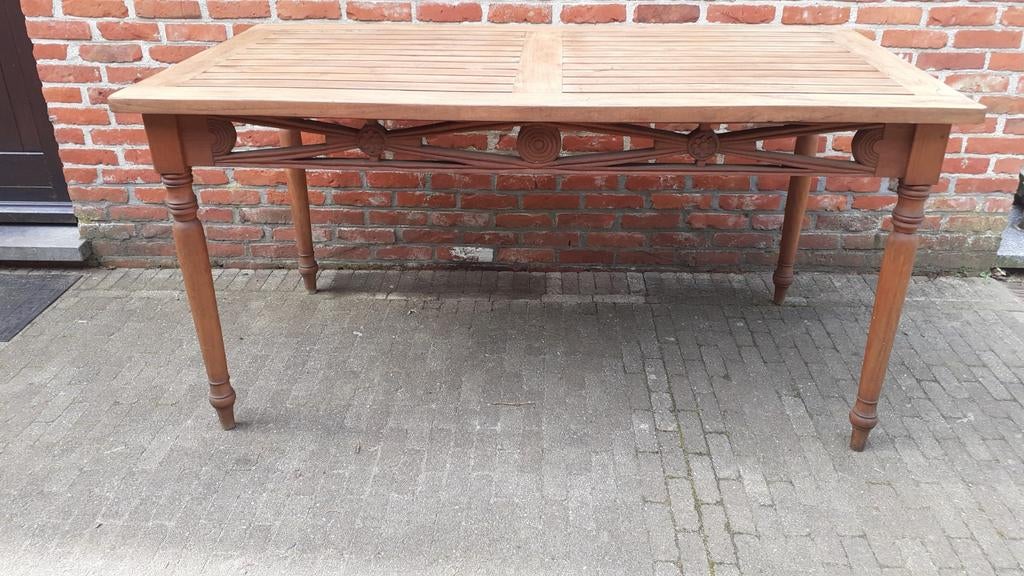 Tafel van teak, Tuin en Terras, Ophalen