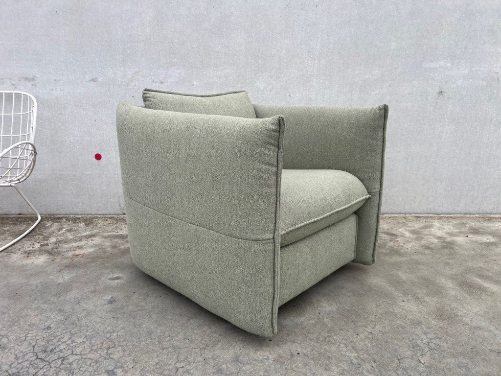 Vitra Mariposa club armchair, Hout, Eenpersoons, Design, Nieuw