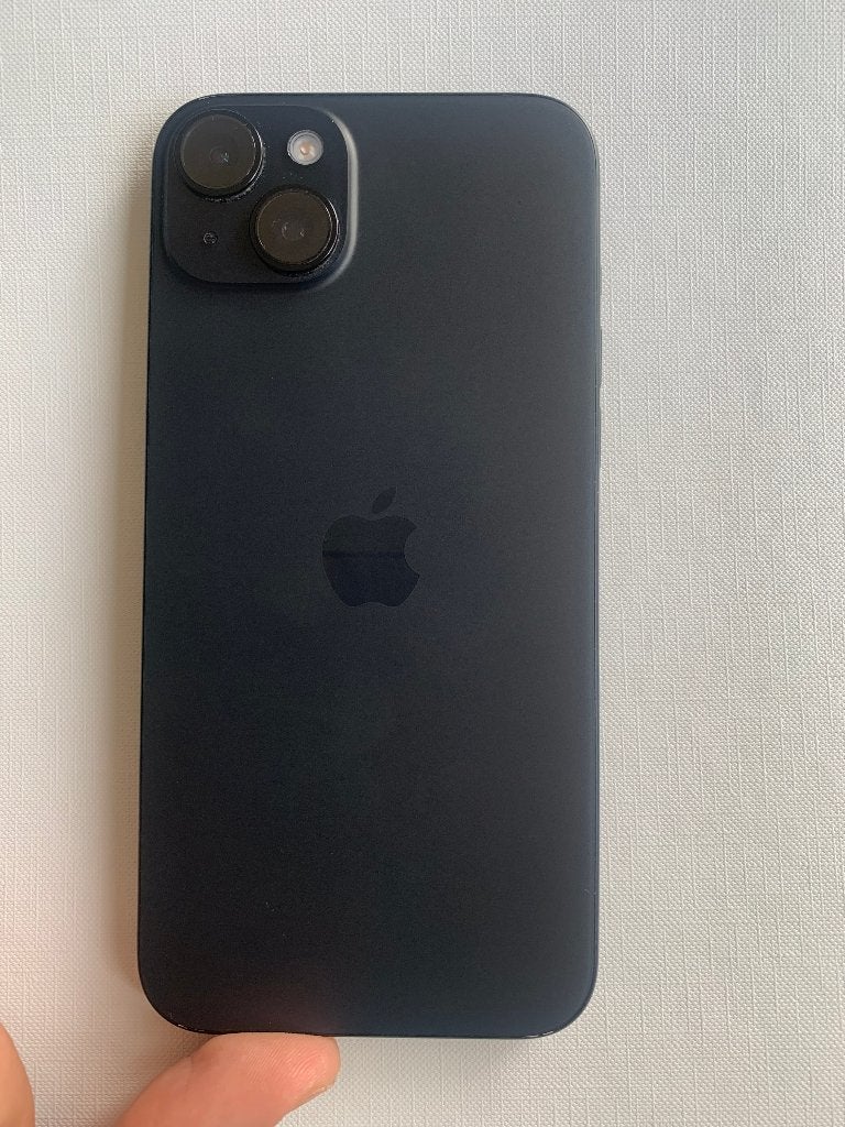 iPhone 15 Plus, 128 GB, Zwart, Ophalen of Verzenden, Zo goed als nieuw