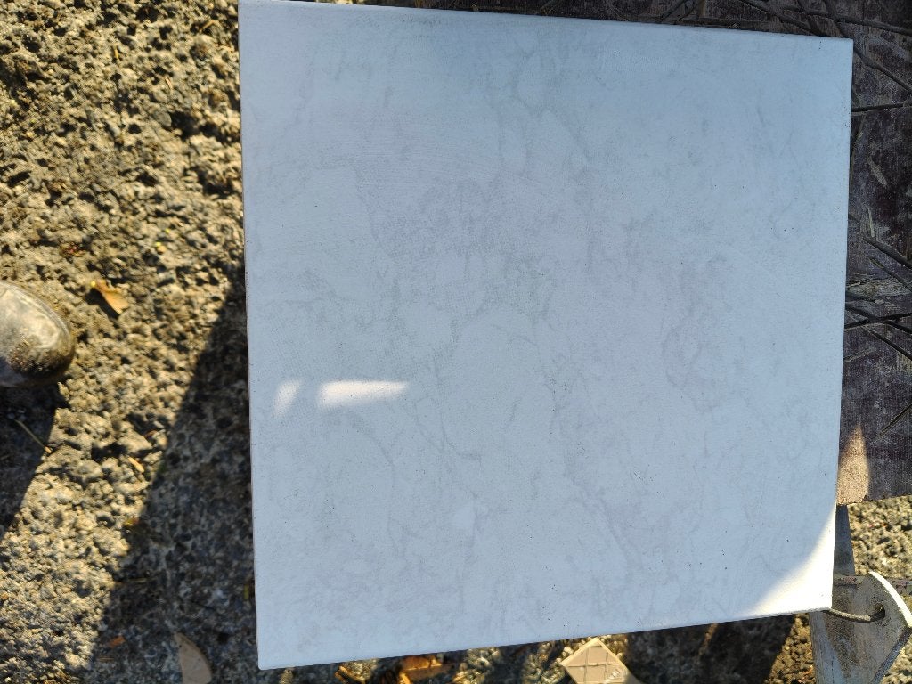 Lot de carrelage blanc effet marbré, Bricolage & Construction, Neuf, 20 à 40 cm, Céramique, Enlèvement