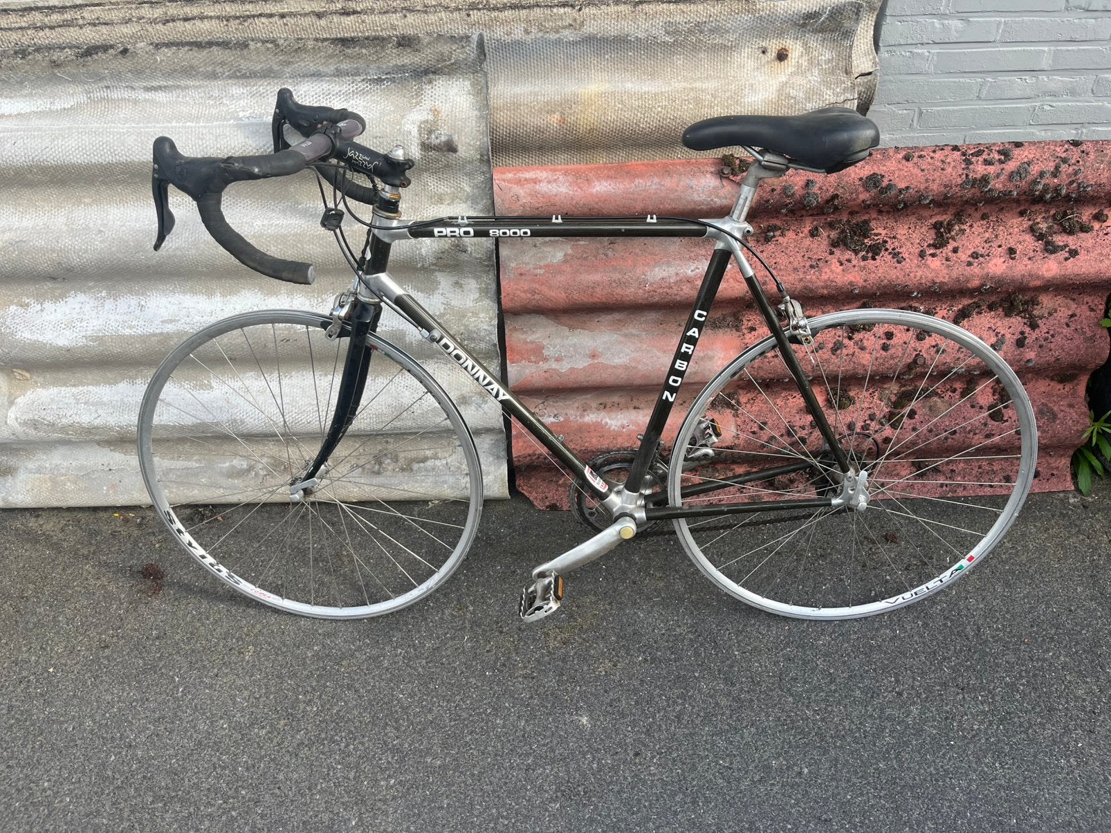 Donnay pro 8000 carbonnen race fiets, Enlèvement