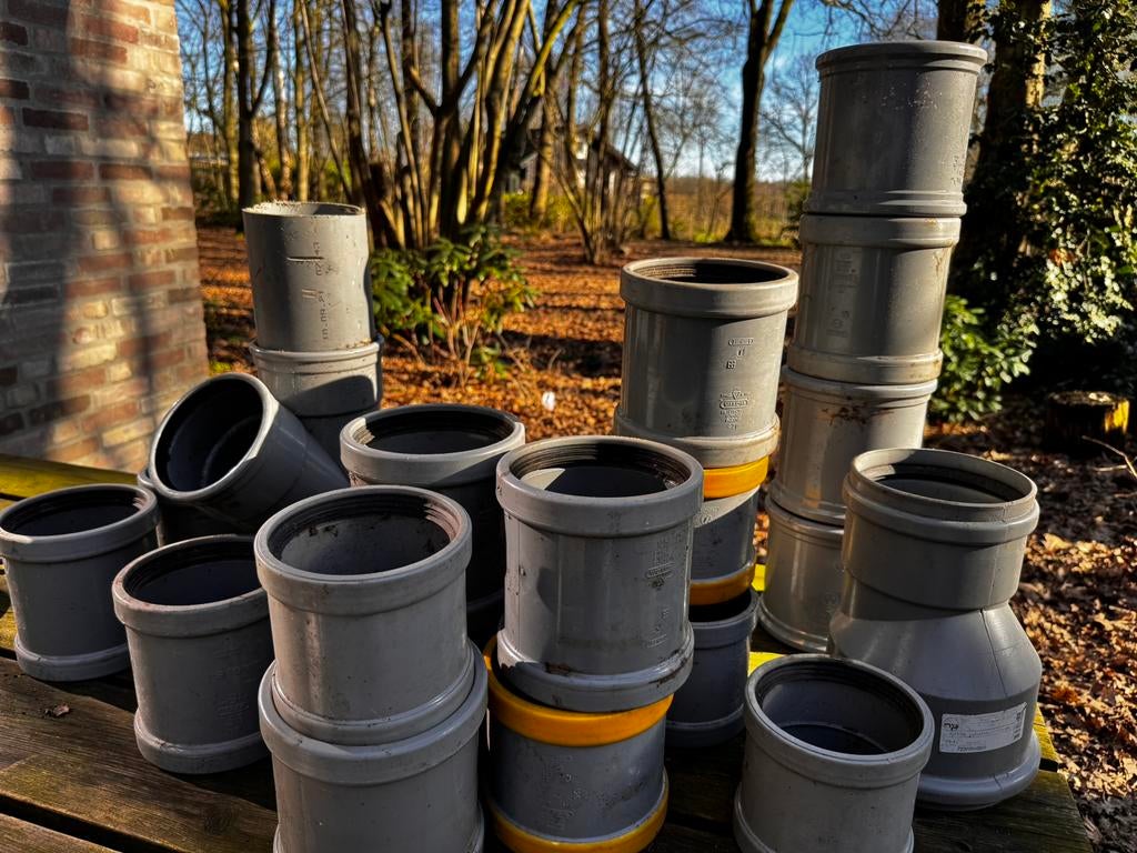 Diverse pvc aansluitingen, Ophalen, Zo goed als nieuw, PVC