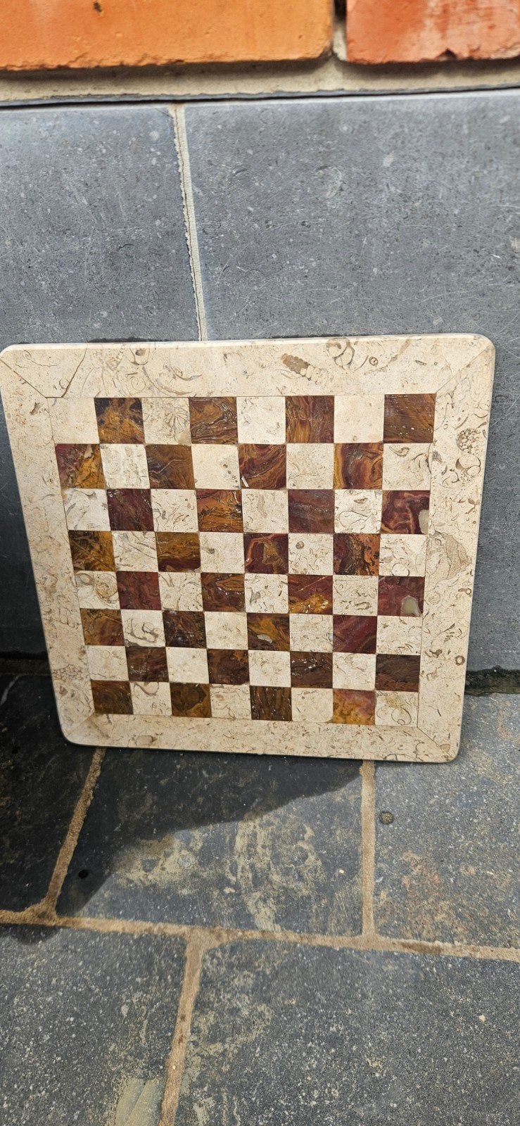 marmeren schaakbord, Ophalen, Zo goed als nieuw