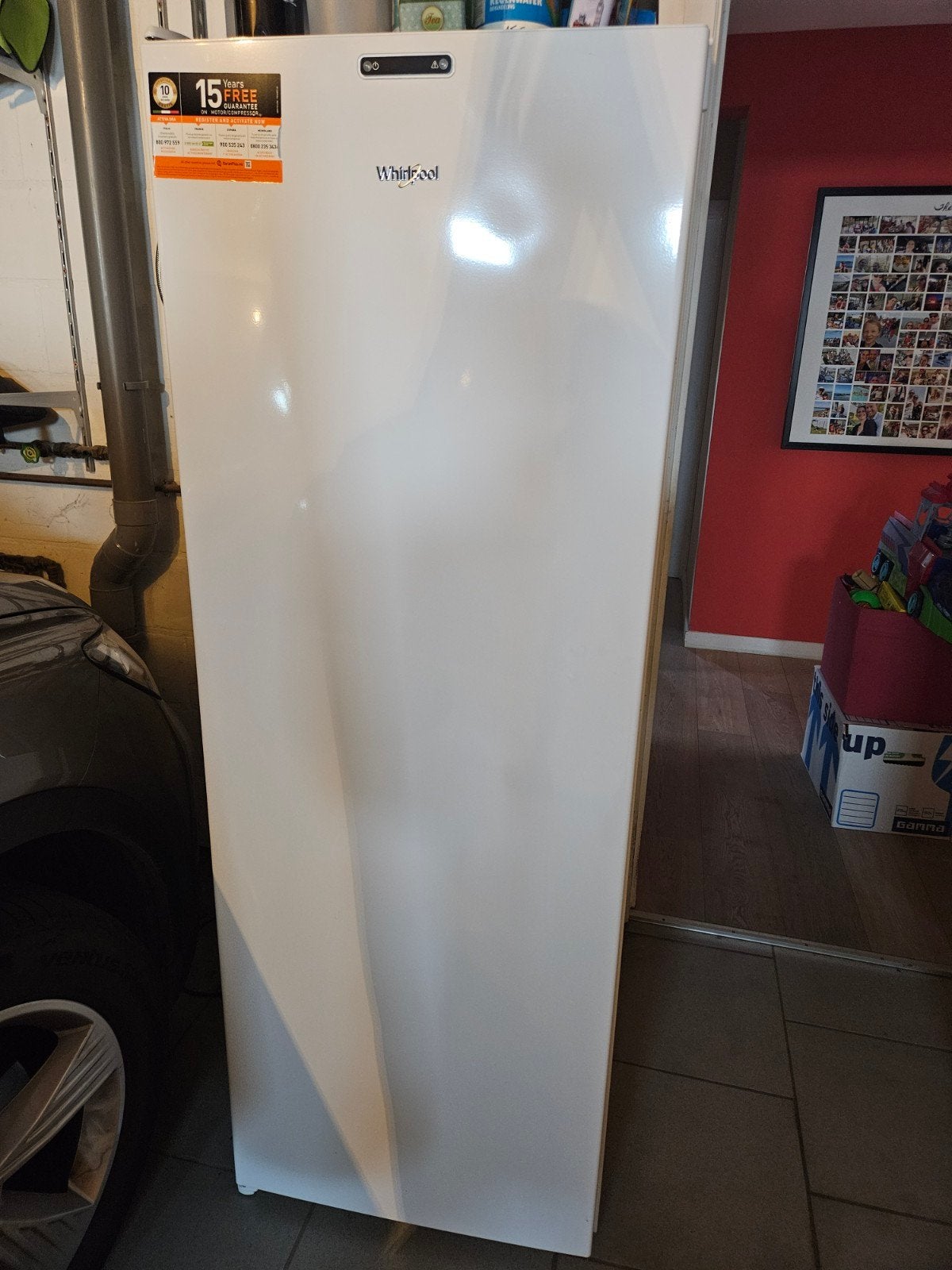 Whirlpool vrieskast UW6 F2Y WBI F, Ophalen, Vrieskast