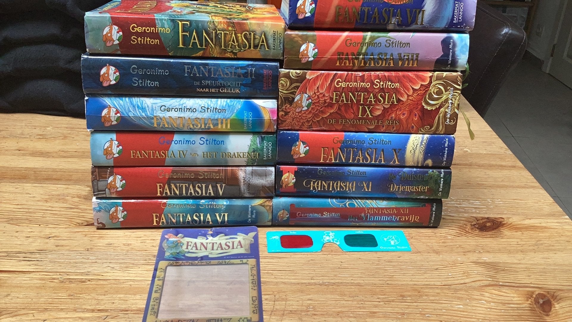 Geronimo Stilton - Fanrasia I tot XII, Ophalen, Gelezen, Fictie