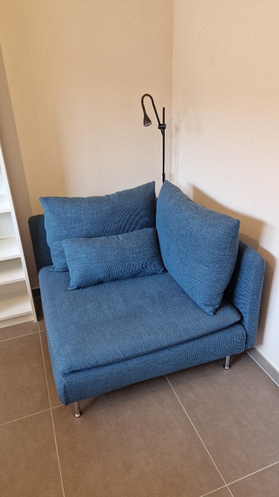 Hoekzetel Ikea Soderhamn, Ophalen, Eenpersoons, 75 tot 100 cm, Zo goed als nieuw