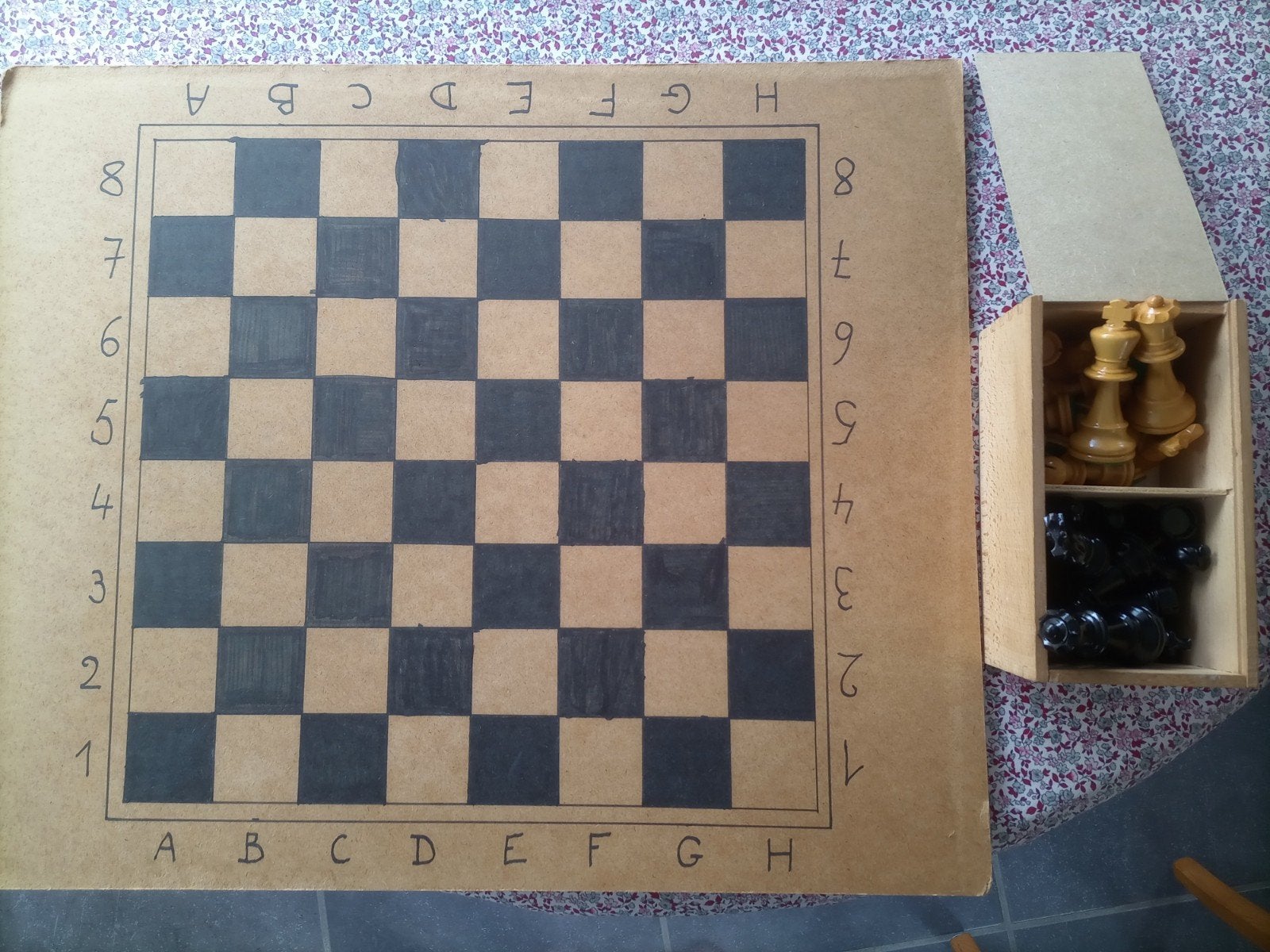 Jeu d'échecs, Enlèvement, Comme neuf