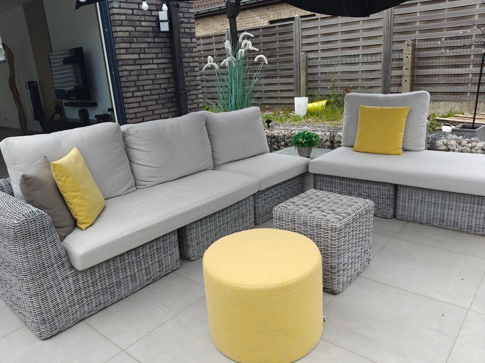 Lounge met Buitenkussens., Ophalen, Loungeset