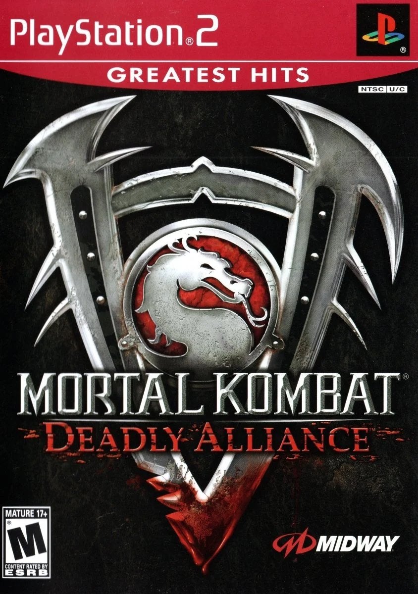 PS2 - Mortal Kombat Deadly Alliance, Consoles de jeu & Jeux vidéo, Enlèvement, Utilisé
