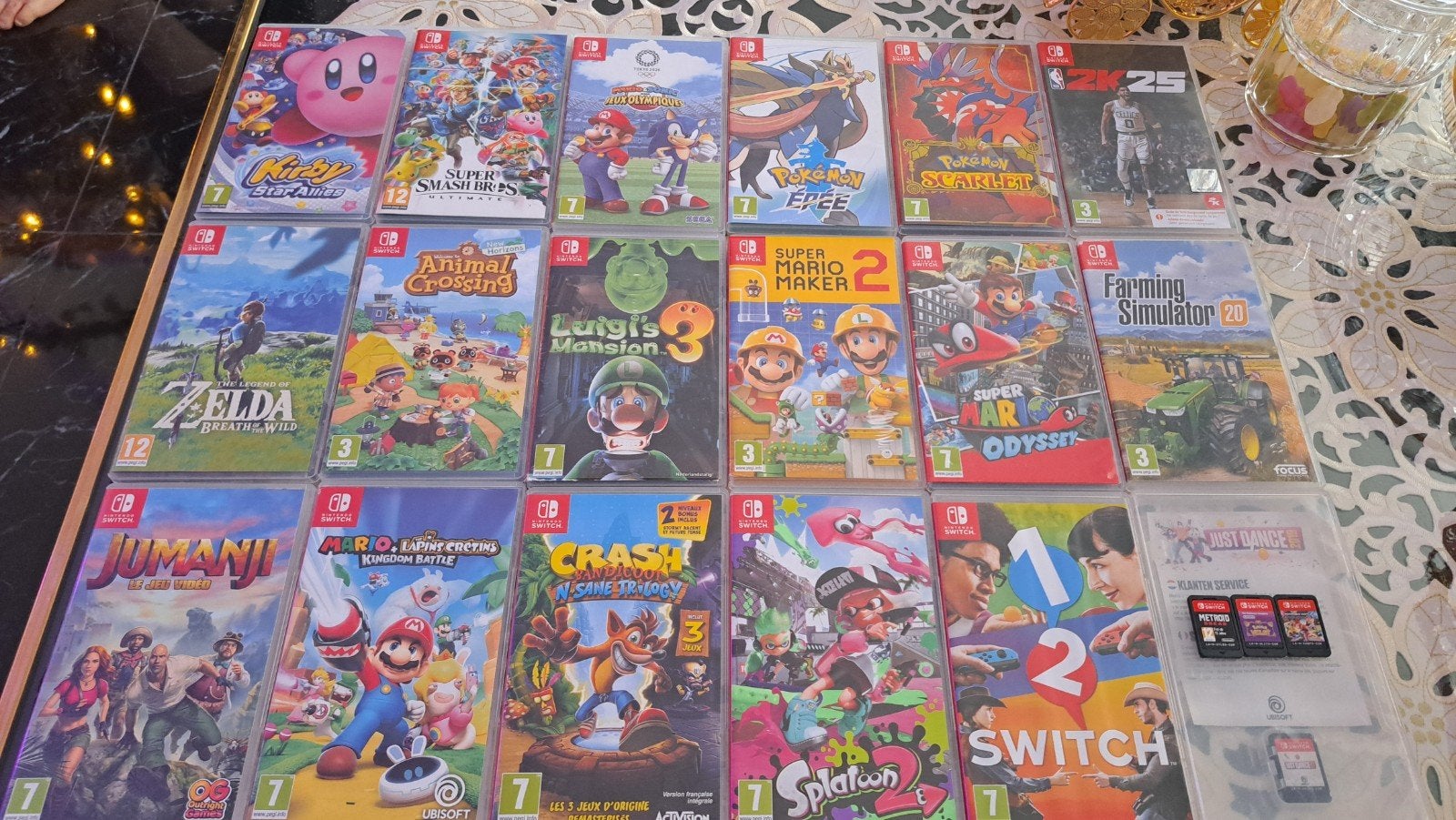 pokemon luigi mariokart mario odyssée zelda smash bros, Enlèvement ou Envoi, Comme neuf