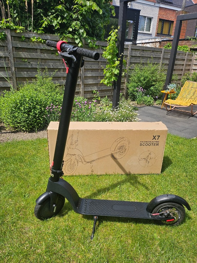 X7 Electrische step (Uitneembare accu) Slechts 3x gebruikt!, Enlèvement, Comme neuf, Step électrique (E-scooter)
