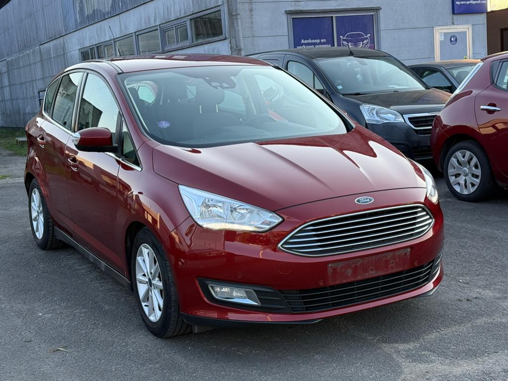 Ford C-Max 1.0i 2015 92kw Euro 6, Rouge, Achat, 998 cm³, Euro 6