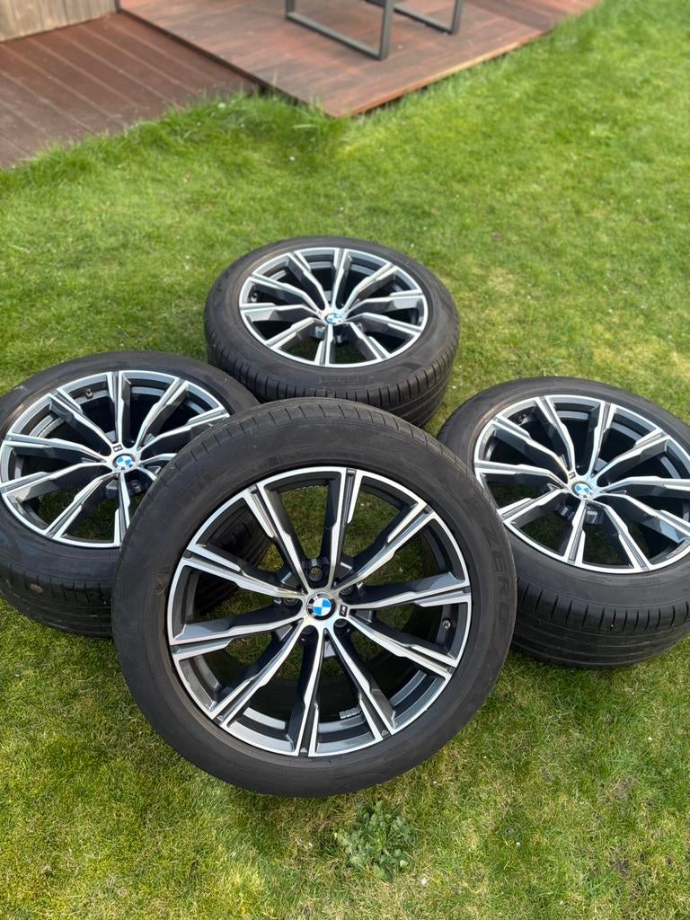 Jantes 20 pouces d'origine BMW X5 G05 X6 G06 + pneus 740M, Autos : Pièces & Accessoires, Pneus & Jantes, Pneus et Jantes, Enlèvement ou Envoi