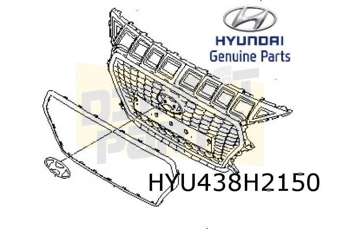 Hyundai i30 embleem logo ''Hyundai'' Origineel! 86300G4100, Autos : Pièces & Accessoires, Neuf, -, -, Hyundai