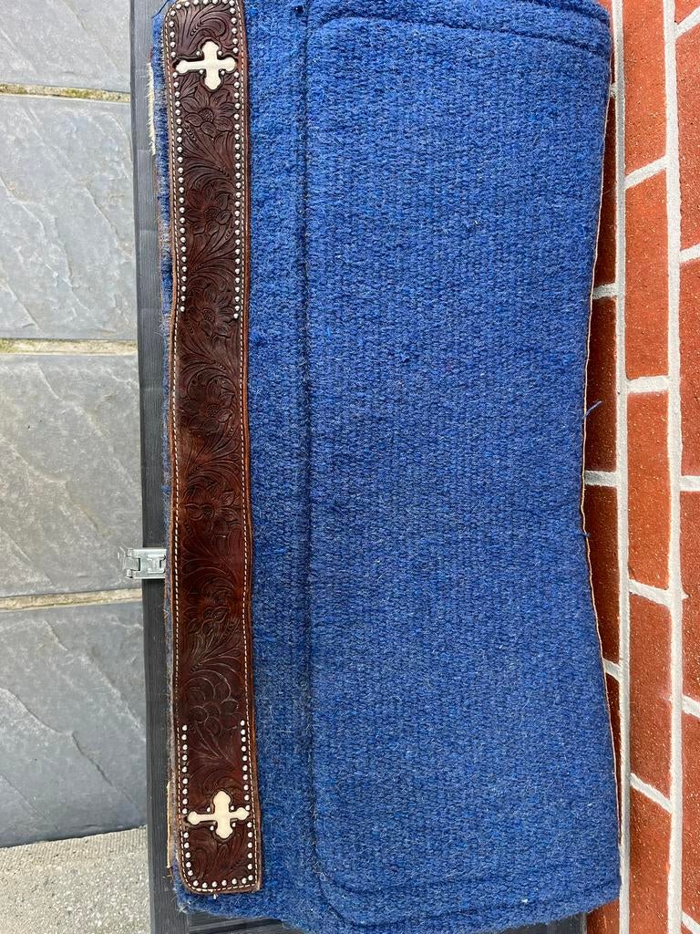 Western pads en zadeltas, Ophalen, Zo goed als nieuw, Zwart