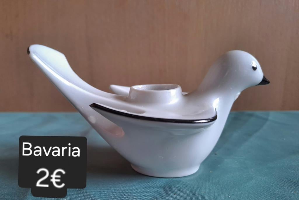 Bavaria zwaluw kaarsenhouder, Antiek en Kunst, Ophalen