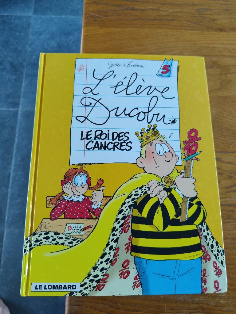 8 BD Ducobu, Enlèvement, Utilisé