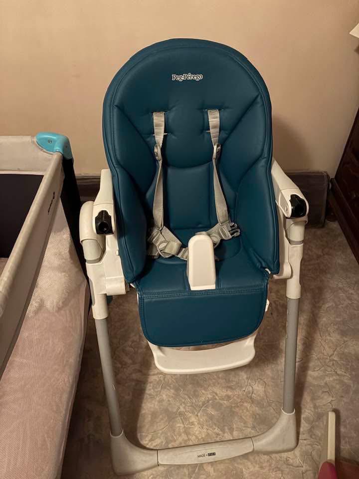 Verstelbare eetstoel Peg-perego, Kinderen en Baby's, Kinderstoelen, Ophalen, Zo goed als nieuw