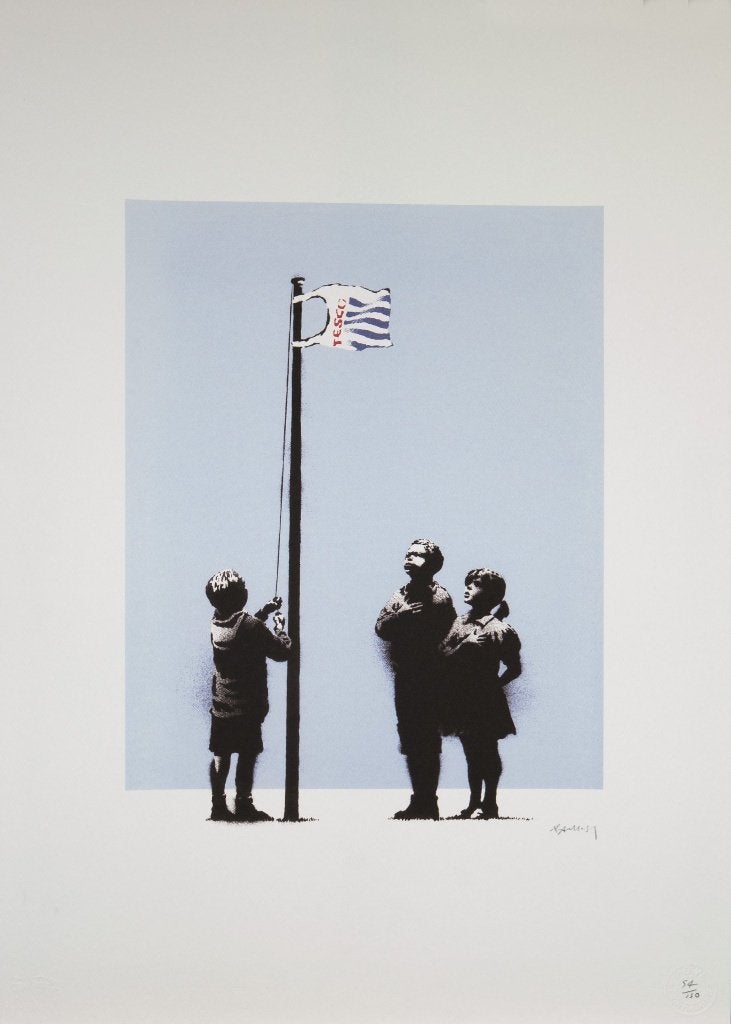 Banksy - Very Little Helps TESCO, Ophalen of Verzenden