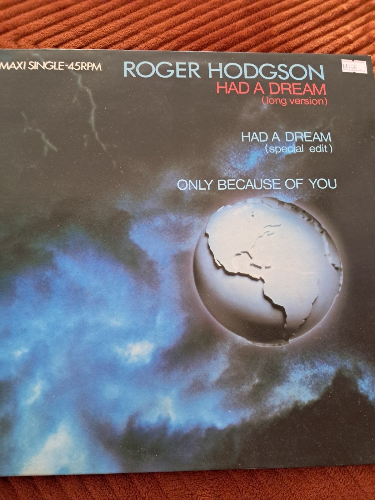 12inch Roger Hodgson, Cd's en Dvd's, Vinyl | Rock, Ophalen of Verzenden, Gebruikt, Poprock
