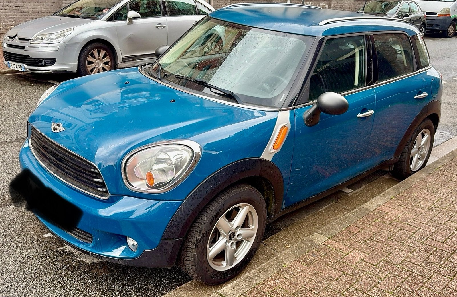 Mini Countryman 1.6i d origine Belgique, Auto's, Zwart, Countryman, Elektrische ramen, Handgeschakeld