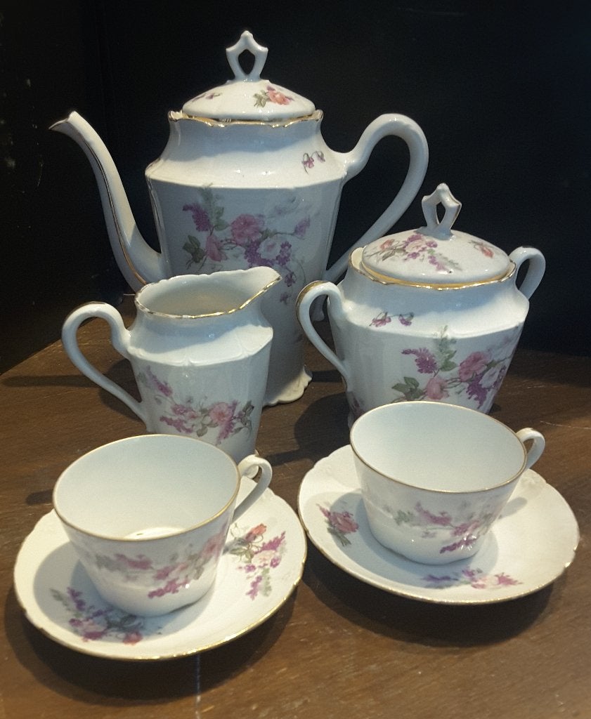 Limoges koffieset, Antiek en Kunst, Antiek | Servies los, Ophalen