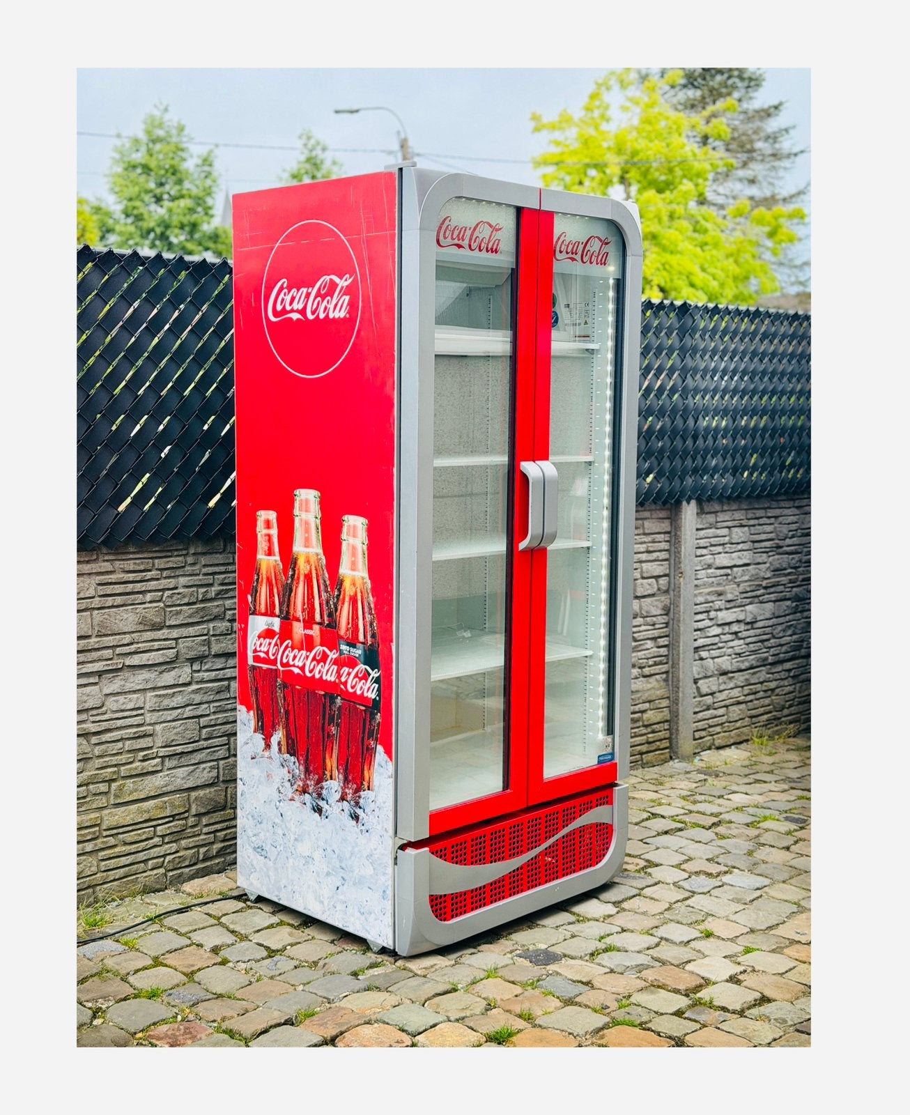 Double Frigo coca - cola drankekoelkast, Elektronische apparatuur, Ophalen, Gebruikt