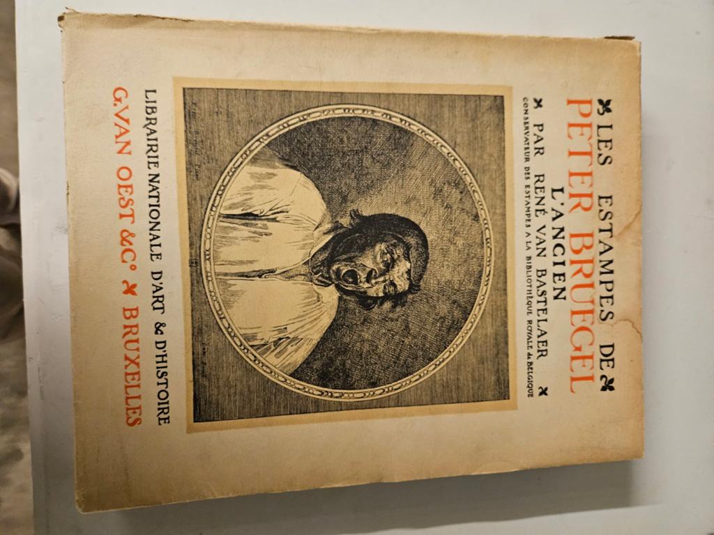 Les estampes de peter bruegel, Boeken, Biografieën